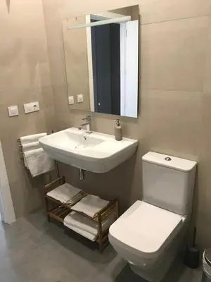 Un baño de Apartamentos Ad Theatrum