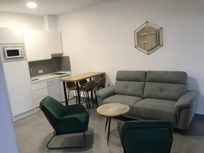Una cocina o zona de cocina en Apartamentos Ad Theatrum