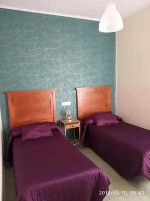 Cama o camas de una habitación en Alojamiento VuT Rupurupay B