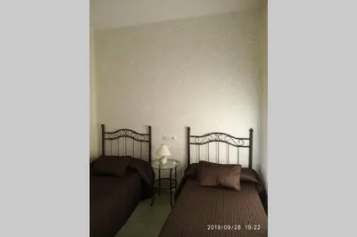 Cama o camas de una habitación en Alojamiento VuT Rupurupay B