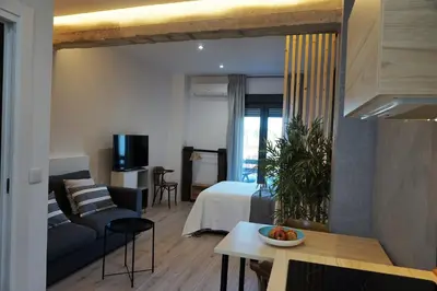 Zona de estar de Apartamentos IMPLUVIUM Mérida
