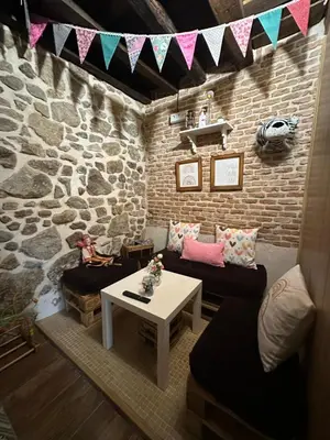 Zona de estar de D' Anta Casa de la Luz