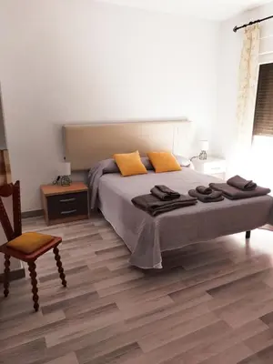 Cama o camas de una habitación en Casa Martín
