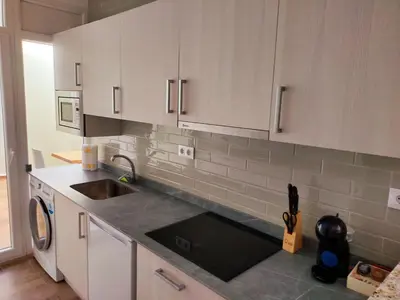 Una cocina o zona de cocina en Casa Martín