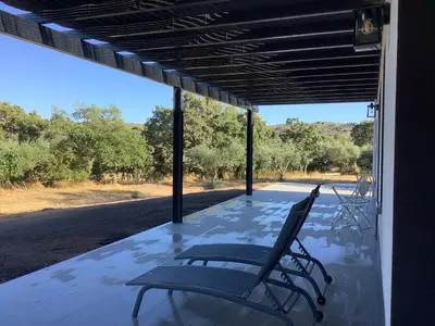 Un balcón o terraza de Casa Rural Camino de la Data