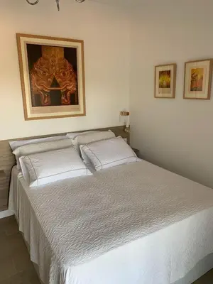 Cama o camas de una habitación en Casa Rural Camino de la Data