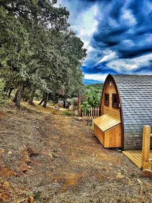 Paisaje cerca of this country house