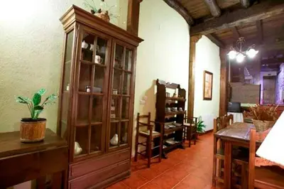 Zona de estar de CASA RURAL LOS PORTALES Valle del Jerte