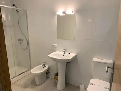 Un baño de La Villa Hostal