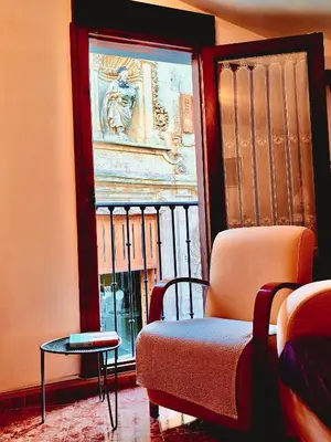 Zona de estar de La casa de Tentenecio
