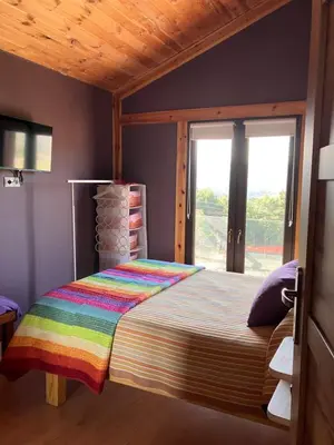 Cama o camas de una habitación en Cara norte de Gredos