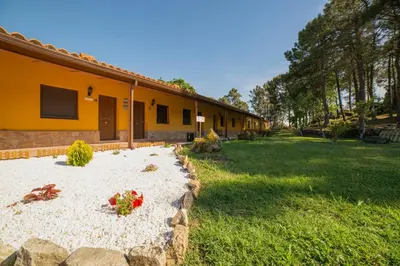 Jardín al aire libre en Eras del Poeta
