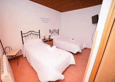 Cama o camas de una habitación en Eras del Poeta