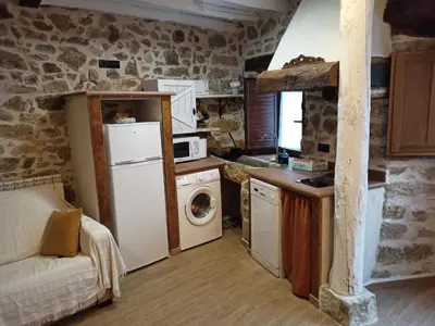 Una cocina o zona de cocina en Apartamento La Herrerita
