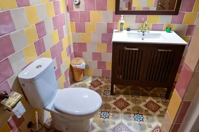 Un baño de Un espacio único, 'La Casona del Señor' con bodega