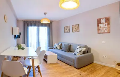 Zona de estar de B - Apartamento exclusivo con piscina compartida