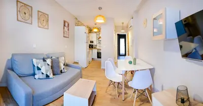 Zona de estar de B - Apartamento exclusivo con piscina compartida