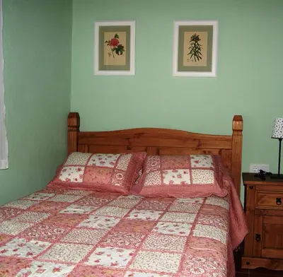 Cama o camas de una habitación en El Volvedero