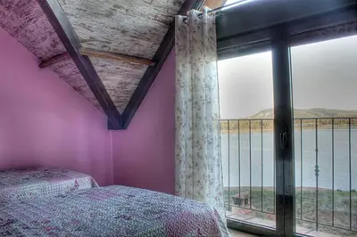 Cama o camas de una habitación en Casa CijaraRural