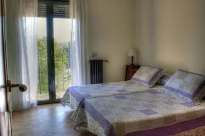 Cama o camas de una habitación en Casa CijaraRural