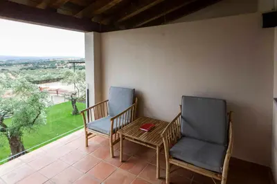 Un balcón o terraza de Hábitat Cigüeña Negra