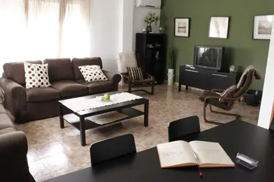 Zona de estar de Apartamento Turístico La Ribera del Marco