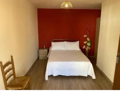 Cama o camas de una habitación en Casa Tijeras I