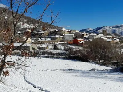 Casa Rural Las Canales en invierno