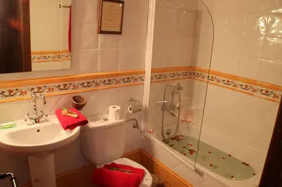 Un baño de Casa Rural El Tenado