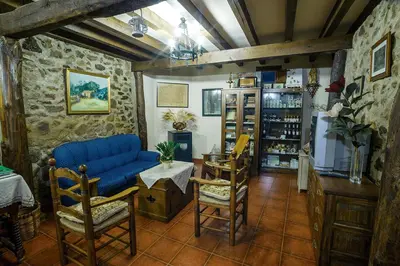 Zona de estar de Apartamentos Rurales Tía Josefa