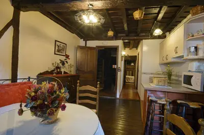 Una cocina o zona de cocina en Apartamentos Rurales Tía Josefa