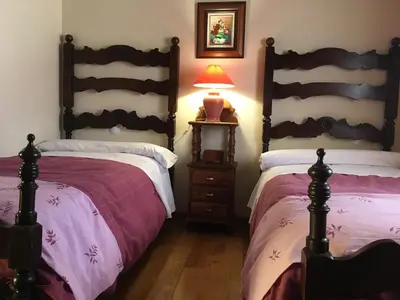 Cama o camas de una habitación en Ermita de Gredos