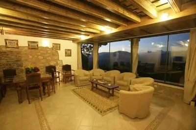 Zona de estar de Vistas espectaculares en nuestro Apartamento EL Carpintero