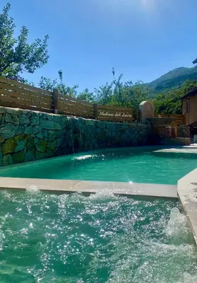 Piscina en o cerca de CASA RURAL MOLINO DEL JERTE