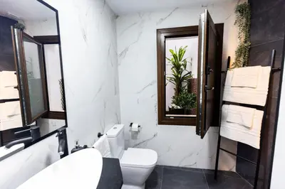 Un baño de Apartamentos turísticos MAJMA