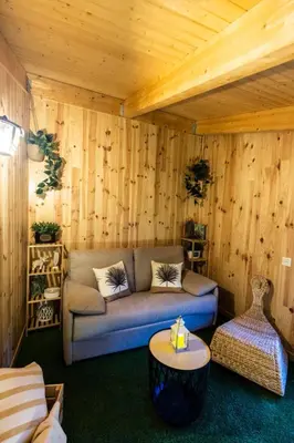 Zona de estar de Apartamentos turísticos MAJMA