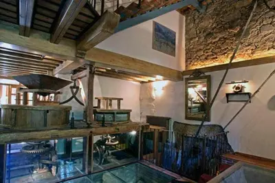 Zona de estar de EL Molino de Tormellas exclusivo alojamiento rural