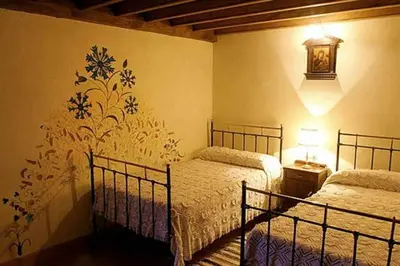 Cama o camas de una habitación en La Torre del Molino