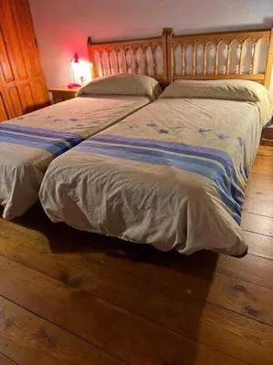 Cama o camas de una habitación en Tía Clotilde es una casa grande ideal para familias y grupos de amigos