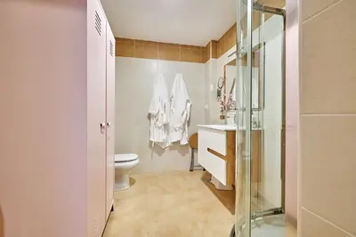 Un baño de Apartamento Boutique Plasencia Centro