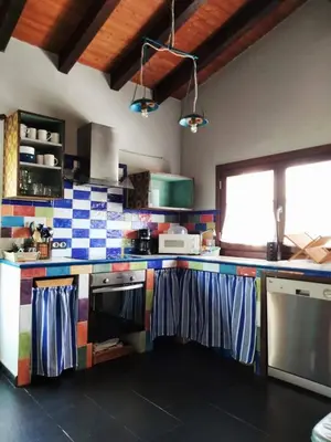 Una cocina o zona de cocina en En Huerto de Catalina