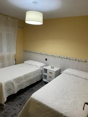 Cama o camas de una habitación en Casa Alberche a 9Km Talavera