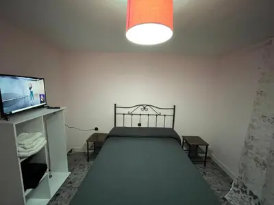 Cama o camas de una habitación en Casa Alberche a 9Km Talavera