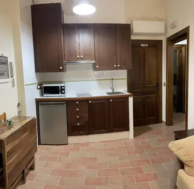 Una cocina o zona de cocina en Leyendas de Monfragüe