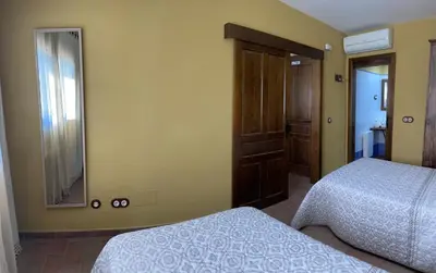 Cama o camas de una habitación en Leyendas de Monfragüe