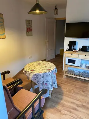 Una cocina o zona de cocina en Apartamento rural Prunus avium