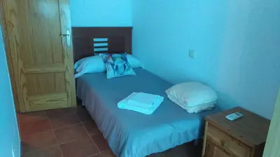 Cama o camas de una habitación en La Tijera