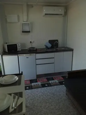 Una cocina o zona de cocina en Camping las Catalinas