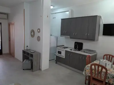 Una cocina o zona de cocina en Camping las Catalinas