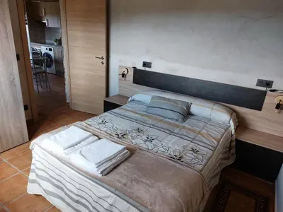 Cama o camas de una habitación en El Refugio de las Arribes